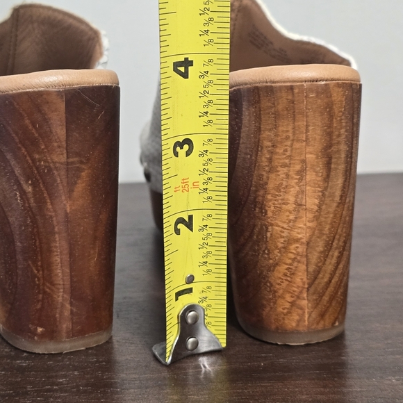 🤩Host Pick❤️NWT Chelsea & Violet Snake Leather 70s Inspired ClogWomen's Sz 6 - Picture 10 of 14